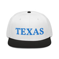 Snapback Hat "1053-0021 Texas (Blue Logo)" - JCBTGlobal