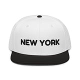 Snapback Hat "1053-0041 New York (Black Logo)" - JCBTGlobal