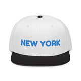 Snapback Hat "1053-0041 New York (Blue Logo)" - JCBTGlobal