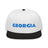 Snapback Hat "1053-0091 Georgia (Blue Logo)" - JCBTGlobal