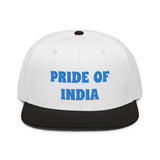 Snapback Hat "1054-0021 India (Blue Logo)" - JCBTGlobal