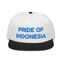 Snapback Hat "1054-0041 Indonesia (Blue Logo)" - JCBTGlobal