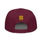 Snapback Hat "1052-0021 Golden Rule (Yellow Logo)" - JCBTGlobal