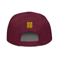 Snapback Hat "1051-0031 Born To Play Basketball (Yellow Logo)" - JCBTGlobal