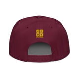 Snapback Hat "1051-0041 Born To Play Soccer (Yellow Logo)" - JCBTGlobal