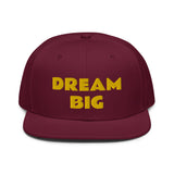 Snapback Hat "1052-0011 Dream Big (Yellow Logo)" - JCBTGlobal