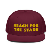 Snapback Hat "1052-0141 Reach For The Stars (Yellow Logo)" - JCBTGlobal