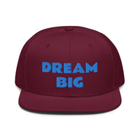 Snapback Hat "1052-0011 Dream Big (Blue Logo)" - JCBTGlobal