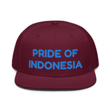 Snapback Hat "1054-0041 Indonesia (Blue Logo)" - JCBTGlobal