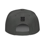 Snapback Hat "1052-0021 Golden Rule (Black Logo)" - JCBTGlobal