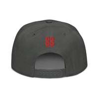 Snapback Hat "2051-0021 Born To Play Basketball (Red Logo)" - JCBTGlobal