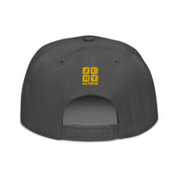 Snapback Hat "2051-0021 Born To Play Basketball (Yellow Logo)" - JCBTGlobal