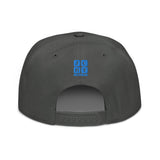 Snapback Hat "1051-0031 Born To Play Basketball (Blue Logo)" - JCBTGlobal