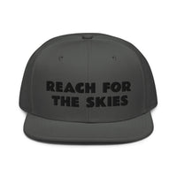 Snapback Hat "1052-0131 Reach For The Skies (Black Logo)" - JCBTGlobal