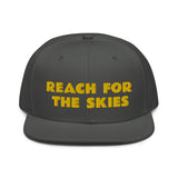 Snapback Hat "1052-0131 Reach For The Skies (Yellow Logo)" - JCBTGlobal