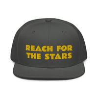 Snapback Hat "1052-0141 Reach For The Stars (Yellow Logo)" - JCBTGlobal