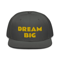 Snapback Hat "2052-0011 Dream Big (Yellow Logo)" - JCBTGlobal