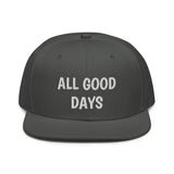 Snapback Hat "2052-0031 All Good Days (White Logo)" - JCBTGlobal