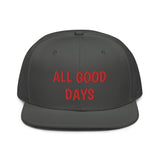 Snapback Hat "2052-0031 All Good Days (Red Logo)" - JCBTGlobal