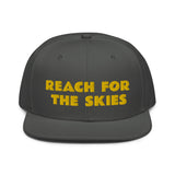 Snapback Hat "2052-0131 Reach For The Skies (Yellow Logo)" - JCBTGlobal