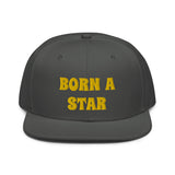 Snapback Hat "2052-0151 Born A Star (Yellow Logo)" - JCBTGlobal