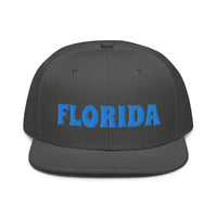 Snapback Hat "1053-0031 Florida (Blue Logo)" - JCBTGlobal