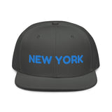 Snapback Hat "1053-0041 New York (Blue Logo)" - JCBTGlobal