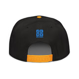 Snapback Hat "1051-0011 Born To Play Football (Blue Logo)" - JCBTGlobal