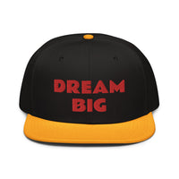 Snapback Hat "2052-0011 Dream Big (Red Logo)" - JCBTGlobal