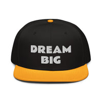 Snapback Hat "2052-0011 Dream Big (White Logo)" - JCBTGlobal