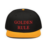 Snapback Hat "2052-0021 Golden Rule (Red Logo)" - JCBTGlobal