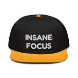 Snapback Hat "2052-0091 Insane Focus (White Logo)" - JCBTGlobal