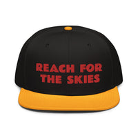 Snapback Hat "2052-0131 Reach For The Skies (Red Logo)" - JCBTGlobal