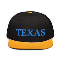 Snapback Hat "1053-0021 Texas (Blue Logo)" - JCBTGlobal