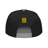 Snapback Hat "1052-0111 Wisdom Is Power (Yellow Logo)" - JCBTGlobal