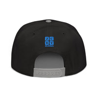 Snapback Hat "1051-0021 Born To Play Baseball (Blue Logo)" - JCBTGlobal