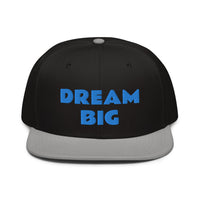 Snapback Hat "1052-0011 Dream Big (Blue Logo)" - JCBTGlobal