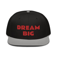 Snapback Hat "2052-0011 Dream Big (Red Logo)" - JCBTGlobal