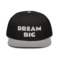 Snapback Hat "2052-0011 Dream Big (White Logo)" - JCBTGlobal