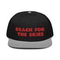 Snapback Hat "2052-0131 Reach For The Skies (Red Logo)" - JCBTGlobal