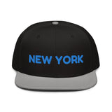 Snapback Hat "1053-0041 New York (Blue Logo)" - JCBTGlobal