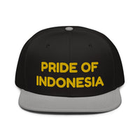 Snapback Hat "1054-0041 Indonesia (Yellow Logo)" - JCBTGlobal