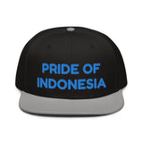 Snapback Hat "1054-0041 Indonesia (Blue Logo)" - JCBTGlobal