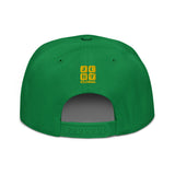 Snapback Hat "2051-0011 Born To Play Soccer (Yellow Logo)" - JCBTGlobal