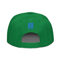 Snapback Hat "1051-0041 Born To Play Soccer (Blue Logo)" - JCBTGlobal