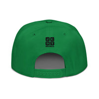 Snapback Hat "1054-0021 India (Black Logo)" - JCBTGlobal