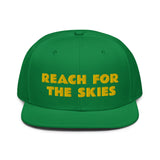 Snapback Hat "1052-0131 Reach For The Skies (Yellow Logo)" - JCBTGlobal