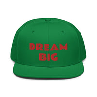 Snapback Hat "2052-0011 Dream Big (Red Logo)" - JCBTGlobal