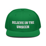 Snapback Hat "2052-0101 Believe In The Unseen (White Logo)" - JCBTGlobal