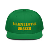 Snapback Hat "2052-0101 Believe In The Unseen (Yellow Logo)" - JCBTGlobal